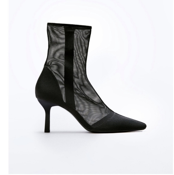 Zara mesh ankle boots - Picture 4 of 4